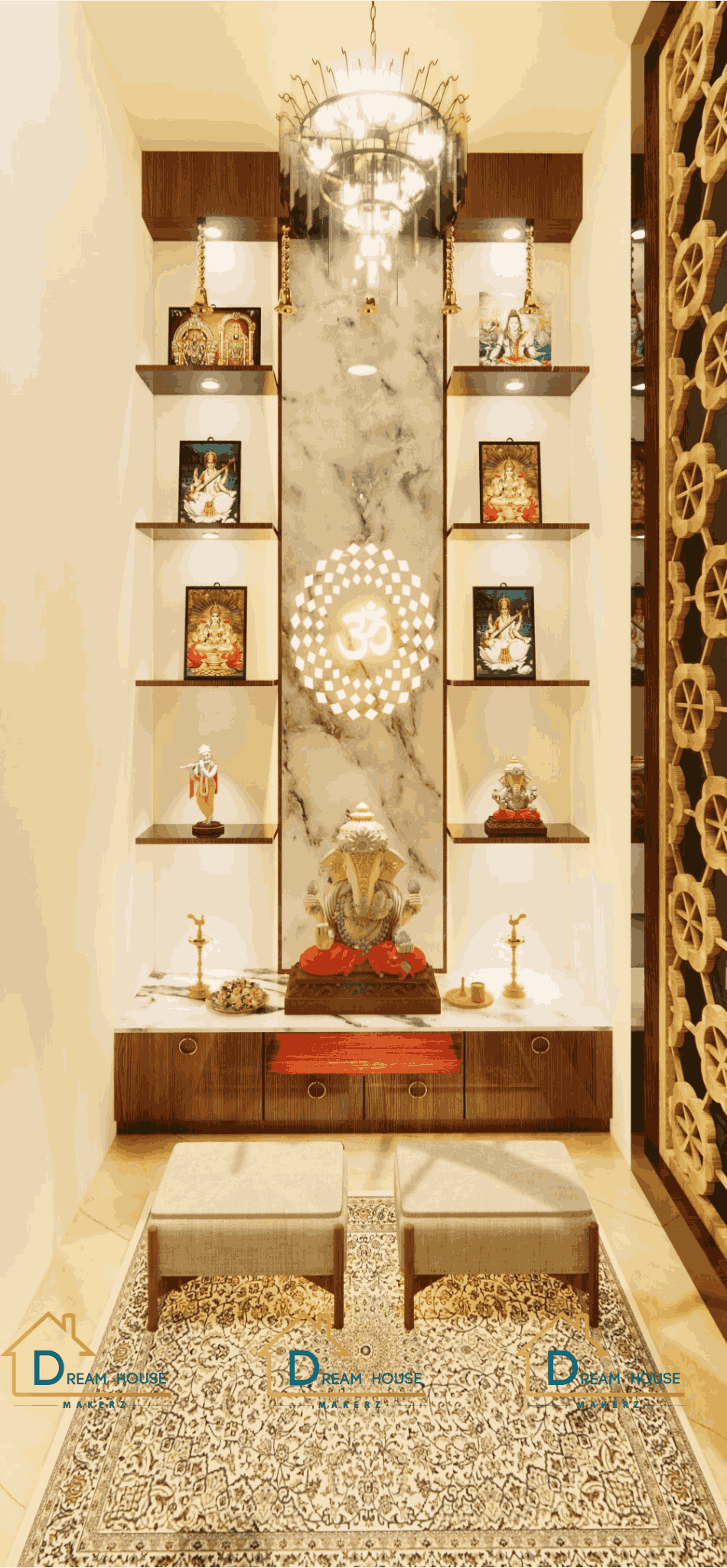 Pooja Room Interior Design