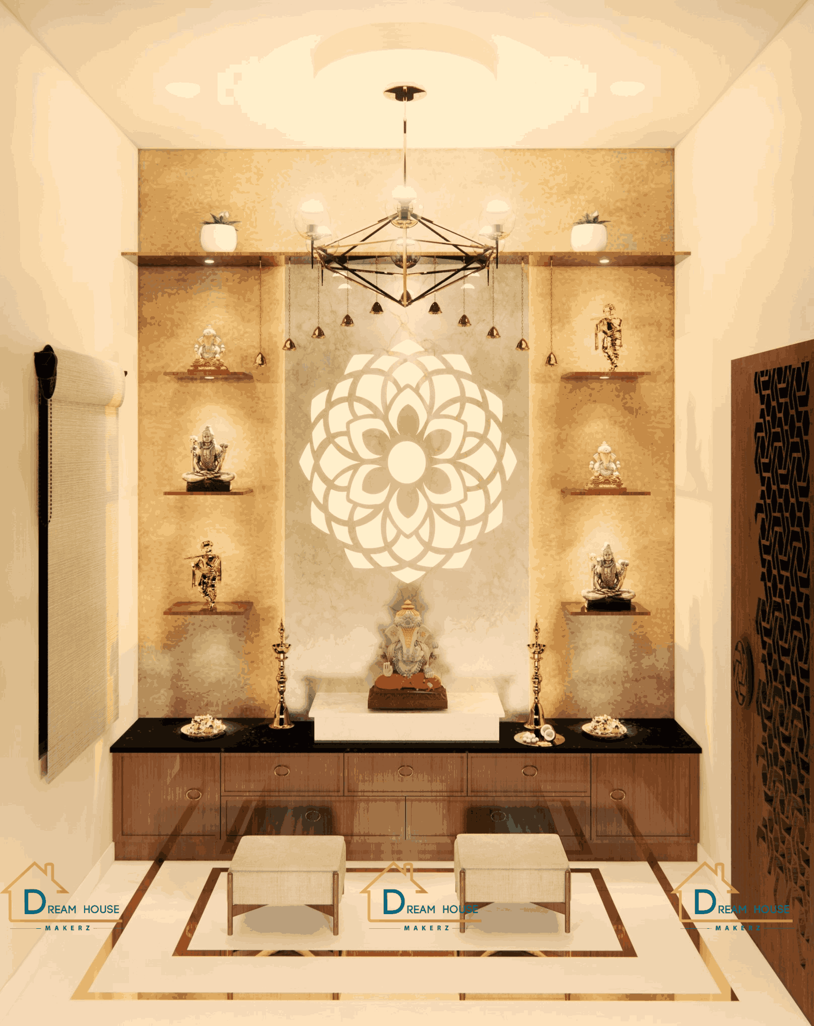 Pooja Room Interior Design