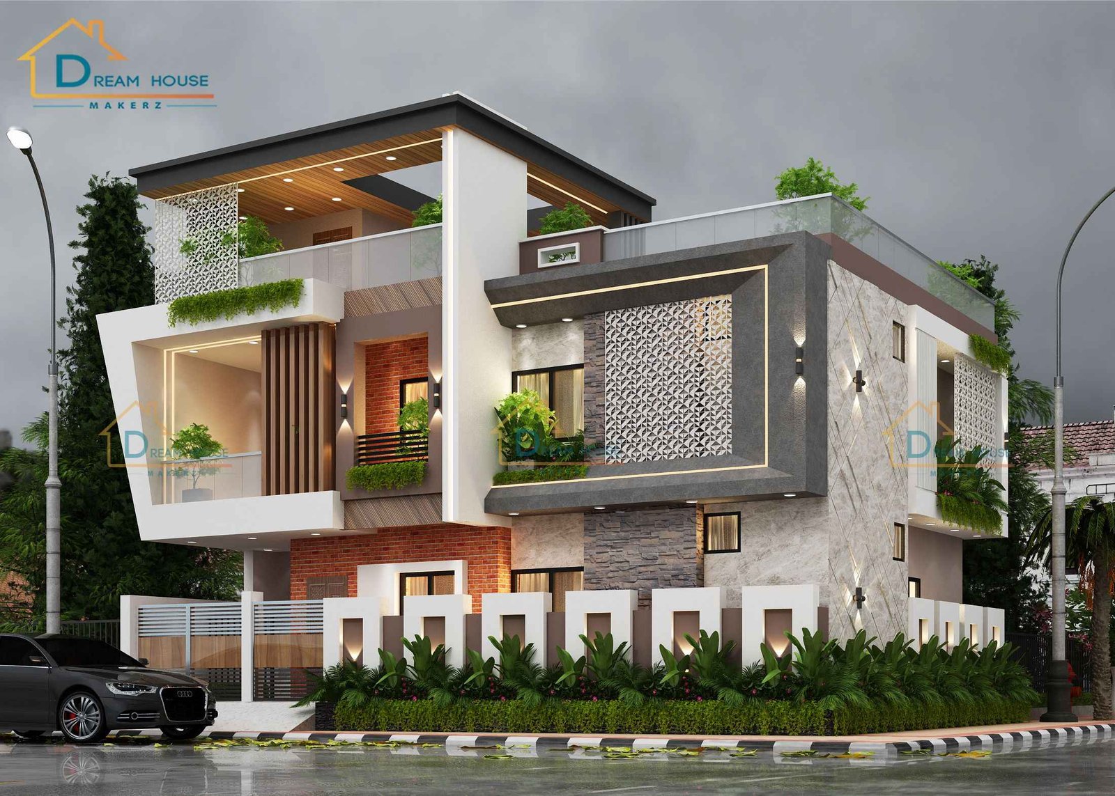 Duplex Ultra-Modern House Design