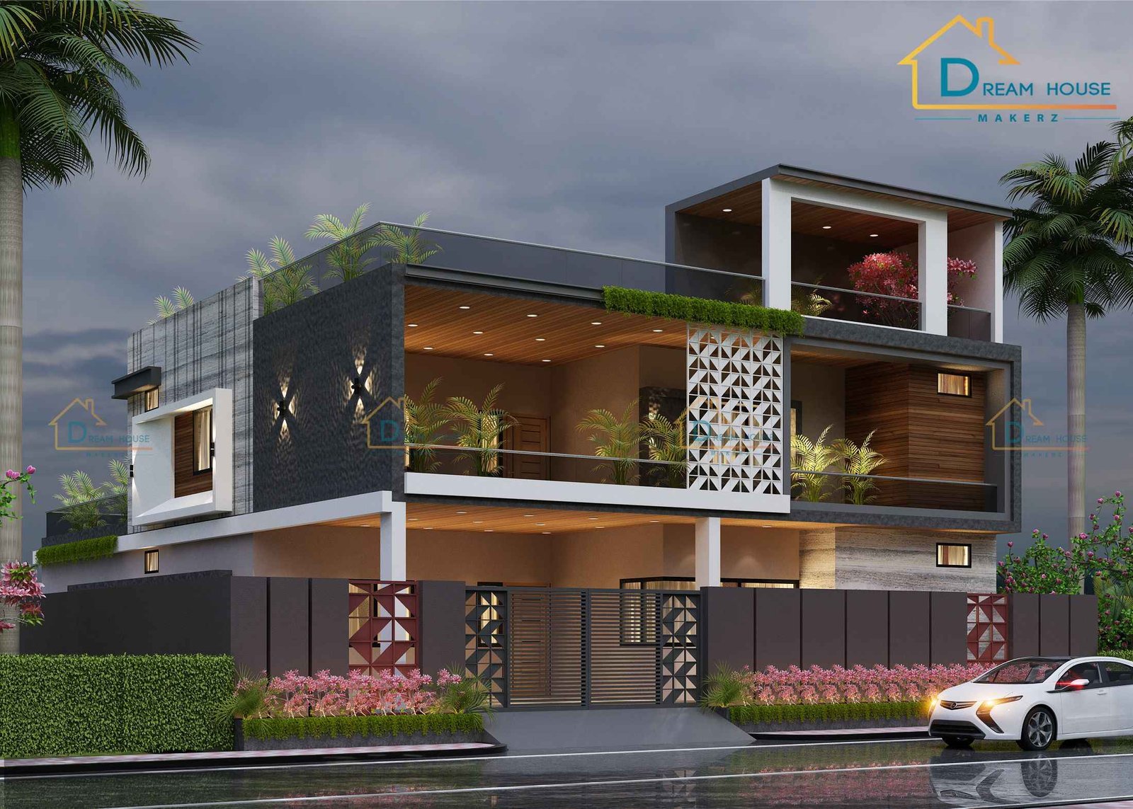 Duplex Modern Villa Design