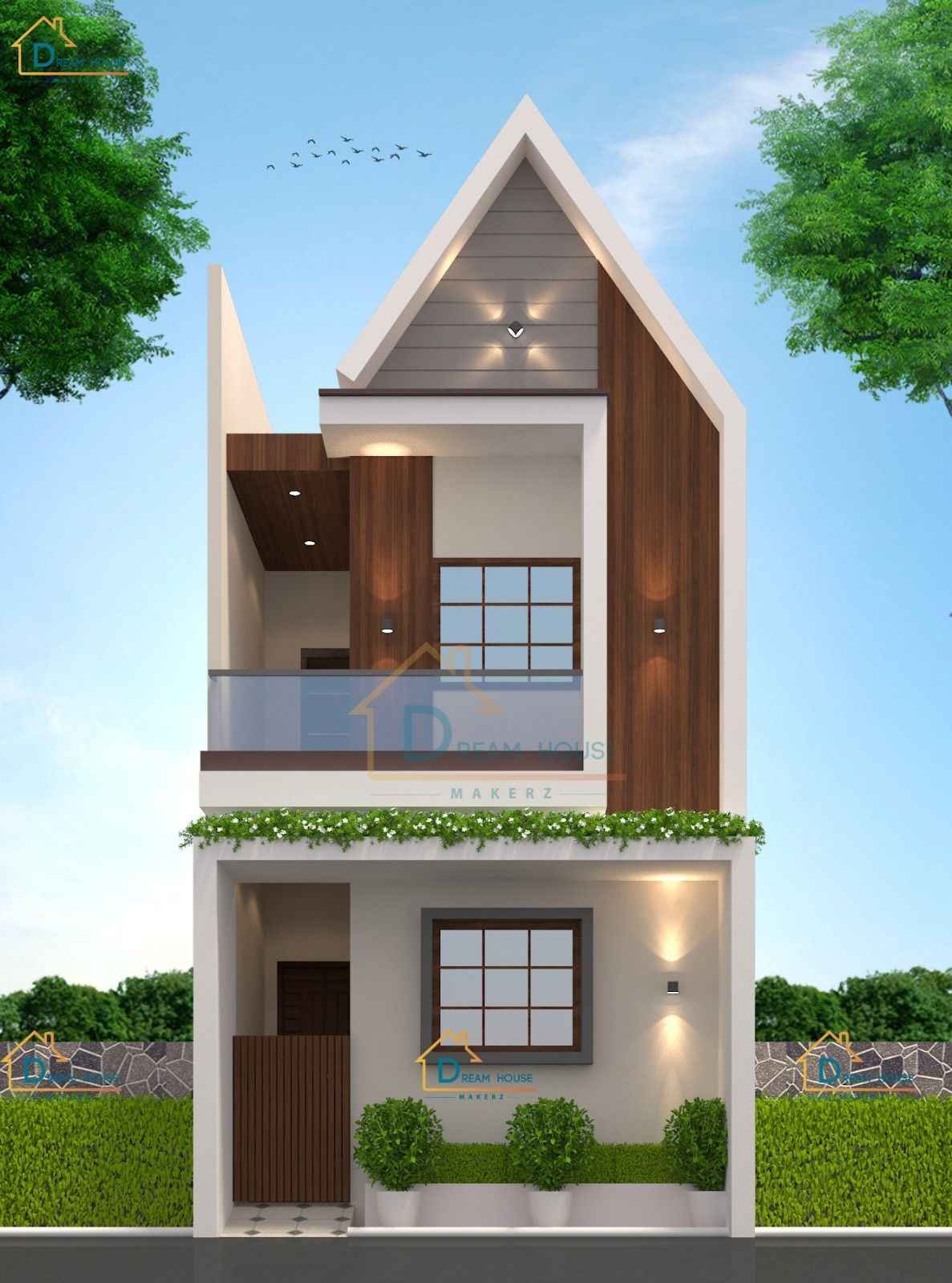 Duplex Modern Residential House Design