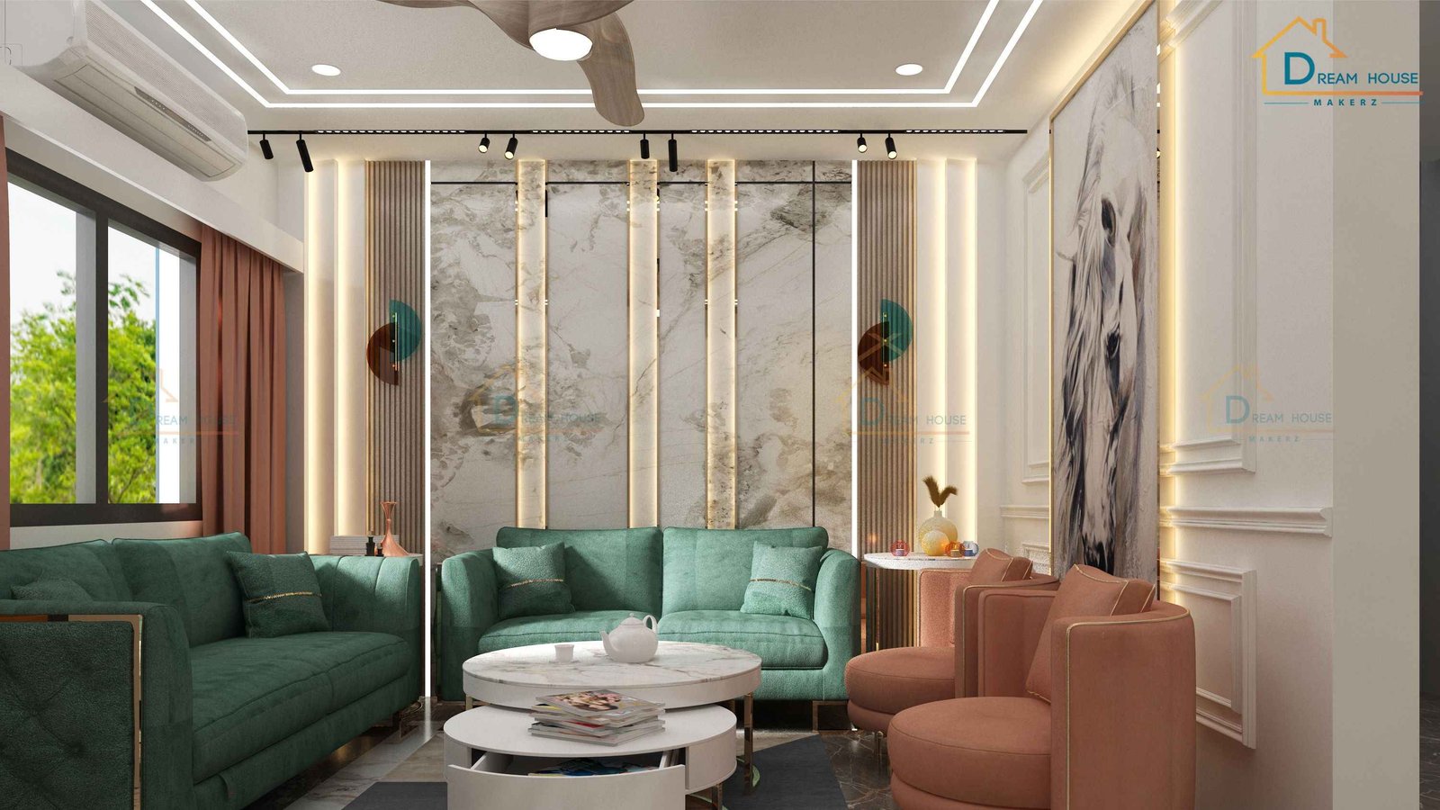Modern House Drawing Room Interior Design
