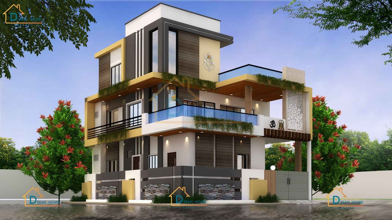 Duplex Modern House Design