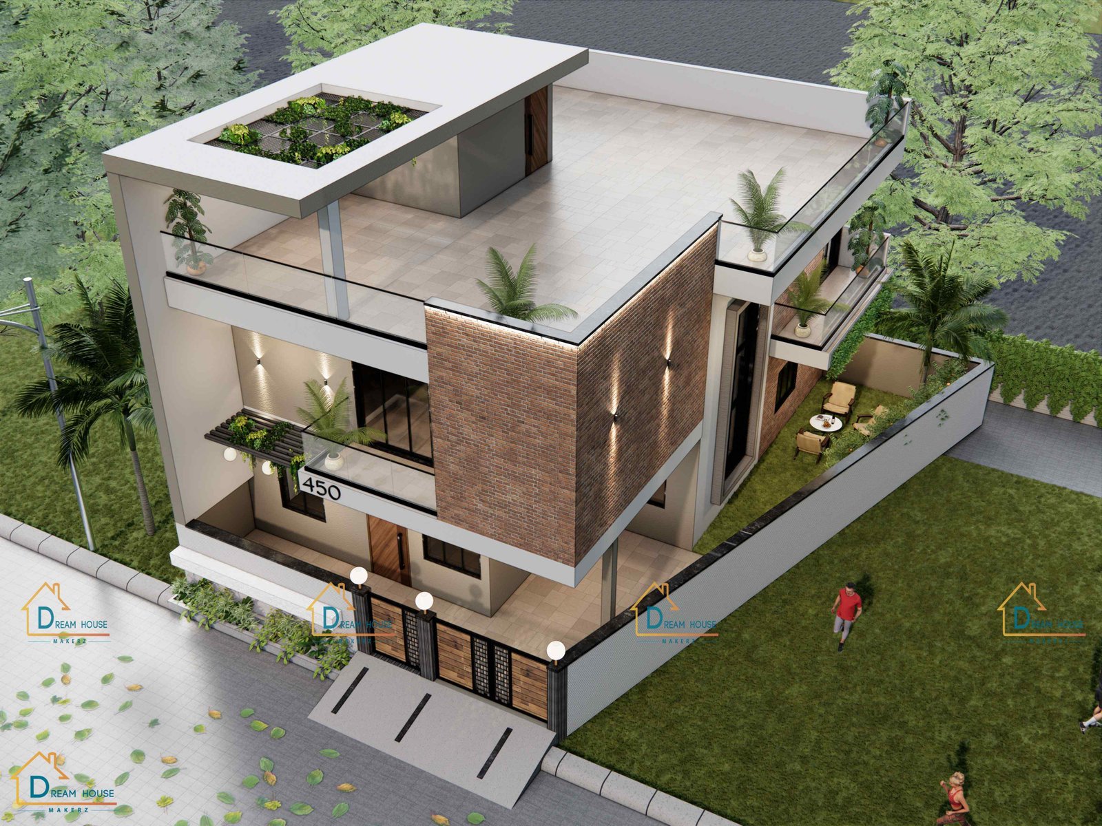 Duplex Modern House Design